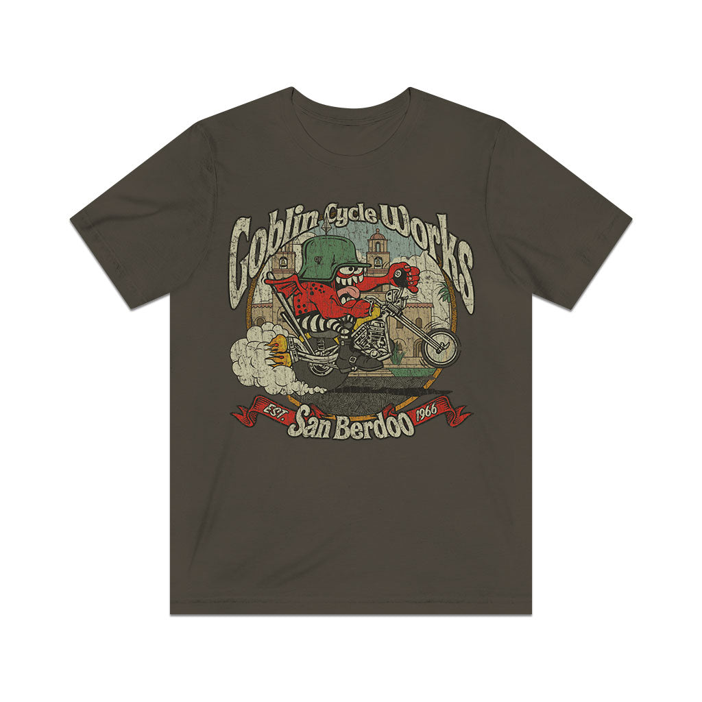 Goblin Cycle Works 1966 Vintage Men's T-Shirt