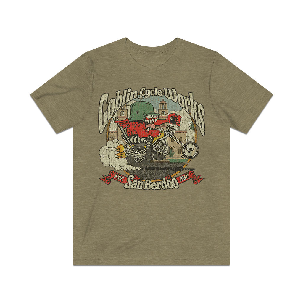 Goblin Cycle Works 1966 Vintage Men's T-Shirt