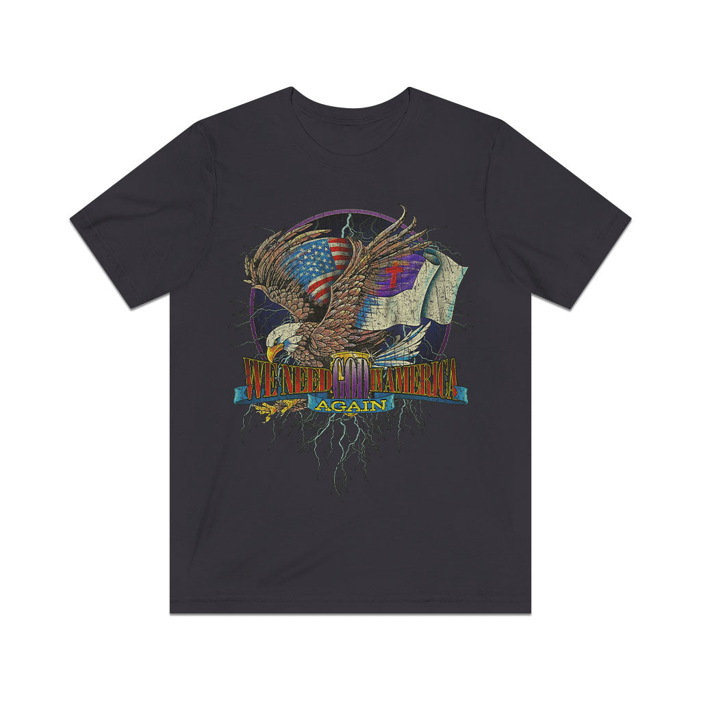 God in America 1981 Vintage Men's T-Shirt