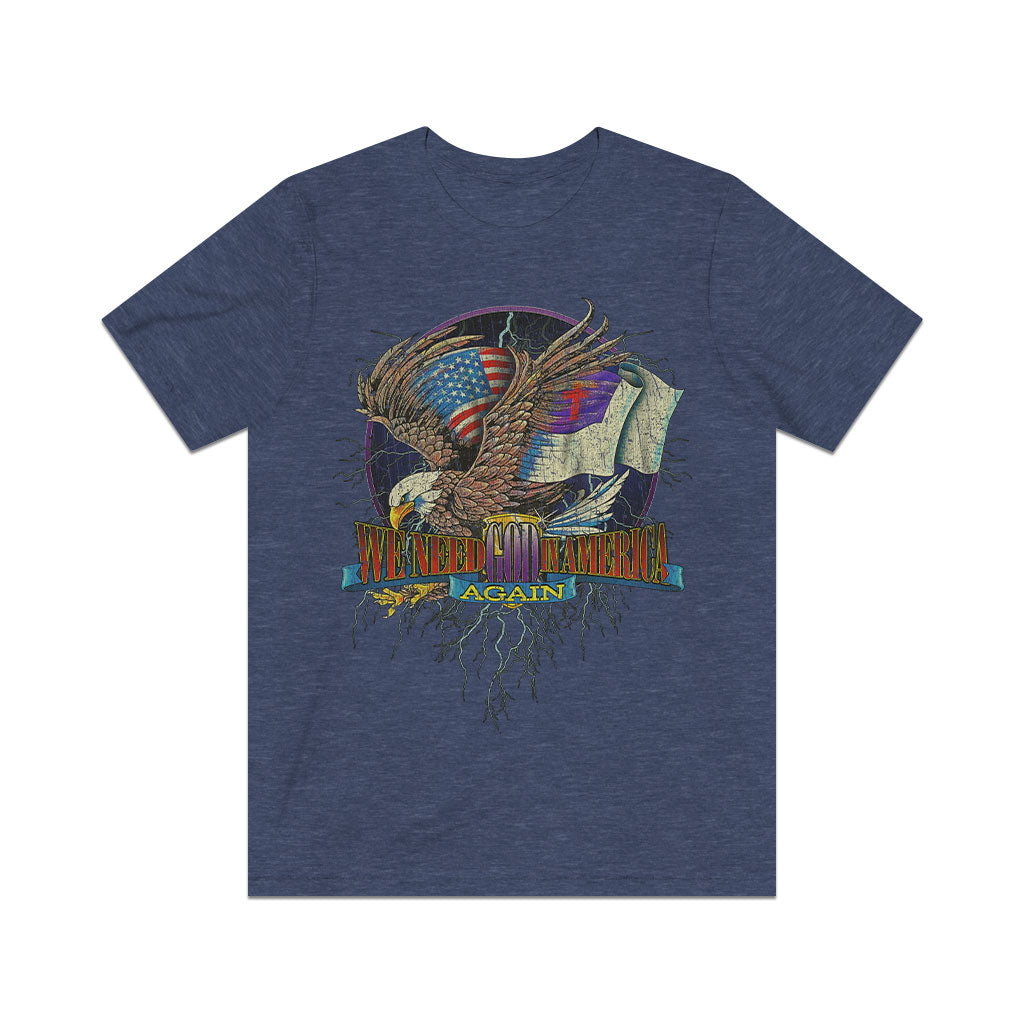 God in America 1981 Vintage Men's T-Shirt