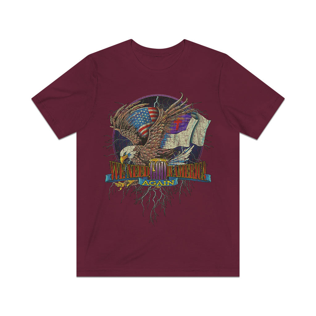 God in America 1981 Vintage Men's T-Shirt