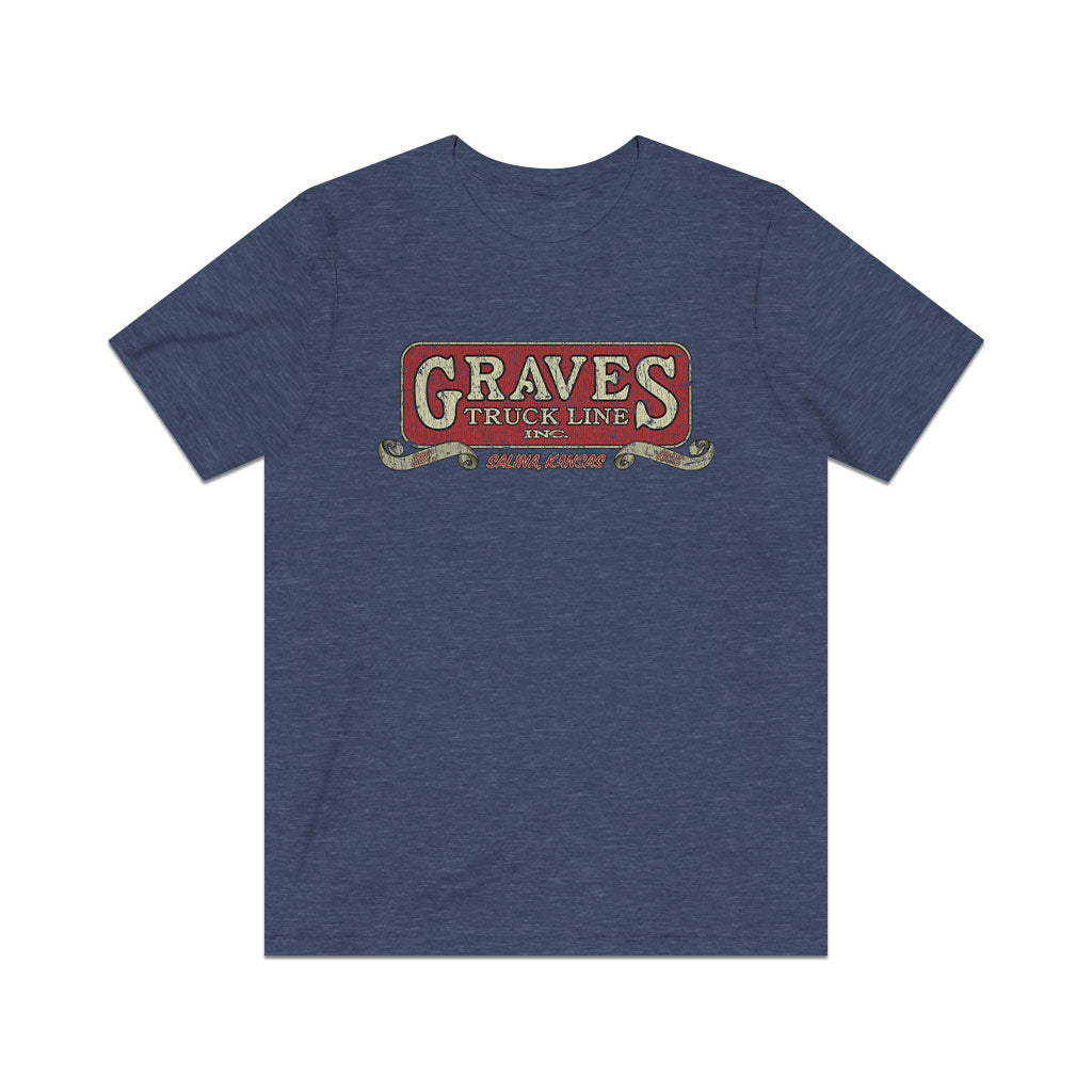Graves Truck Line 1935 Vintage Men's T-Shirt