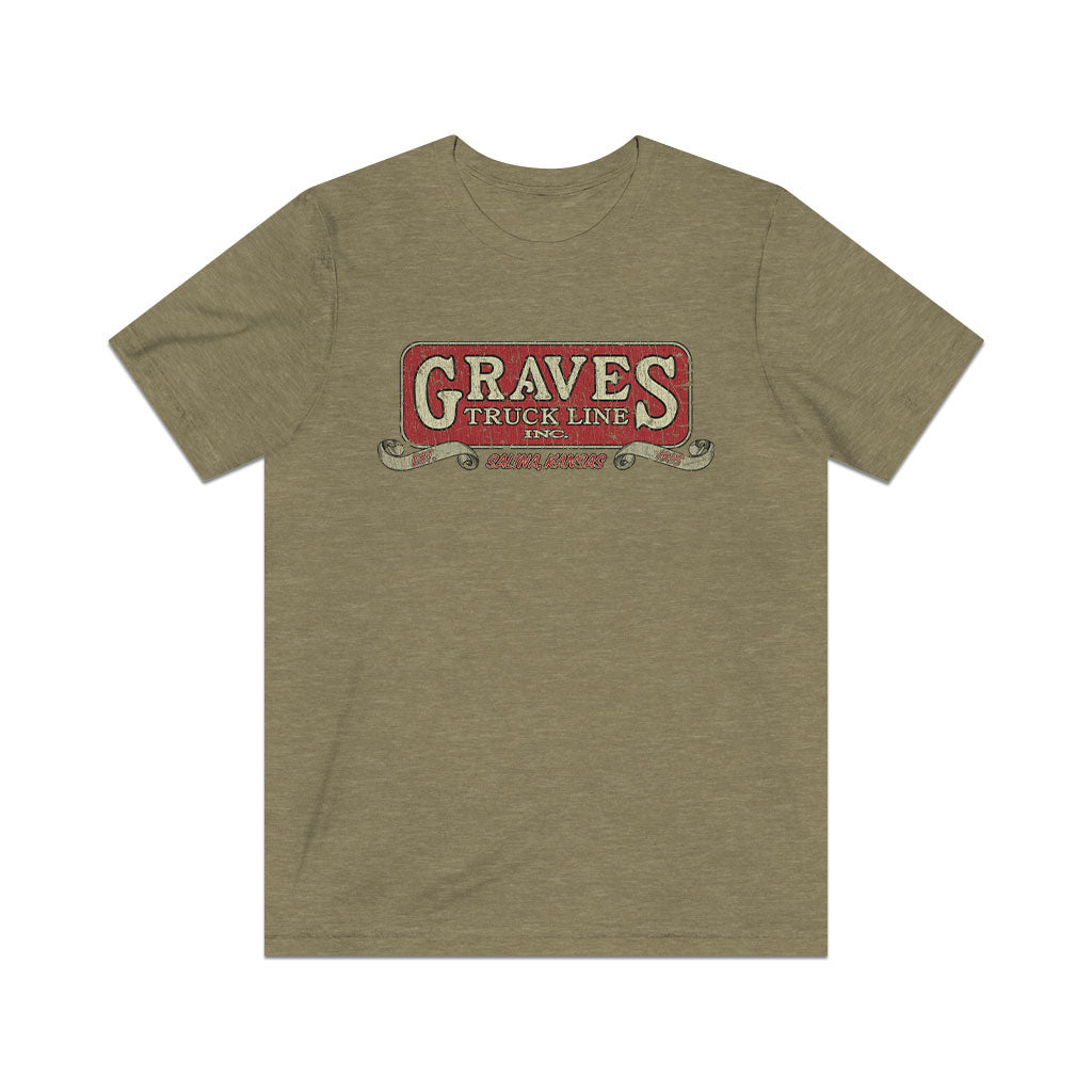 Graves Truck Line 1935 Vintage Men's T-Shirt