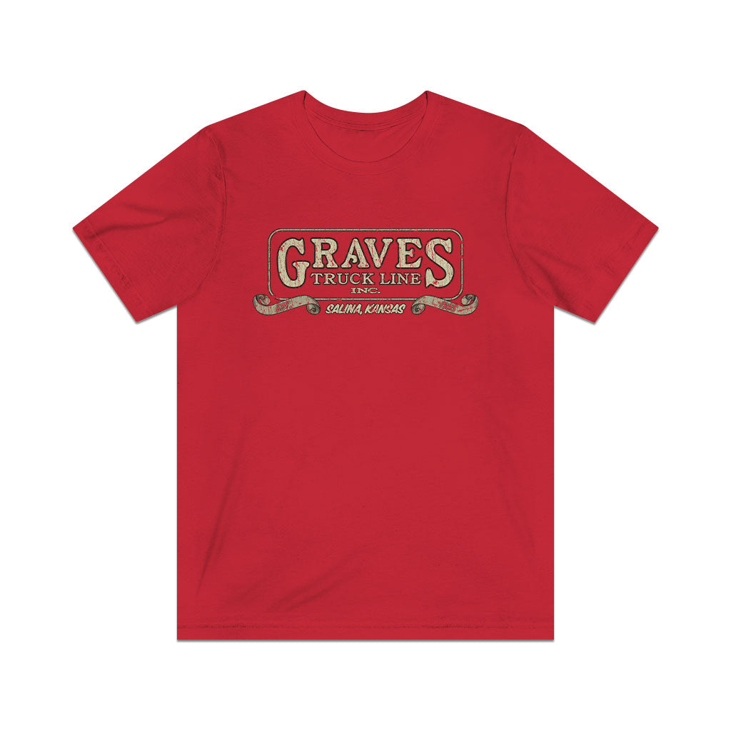 Graves Truck Line 1935 Vintage Men's T-Shirt