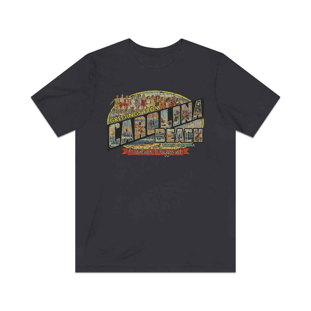 Greetings From Carolina Beach 1954 Vintage Men's T-Shirt
