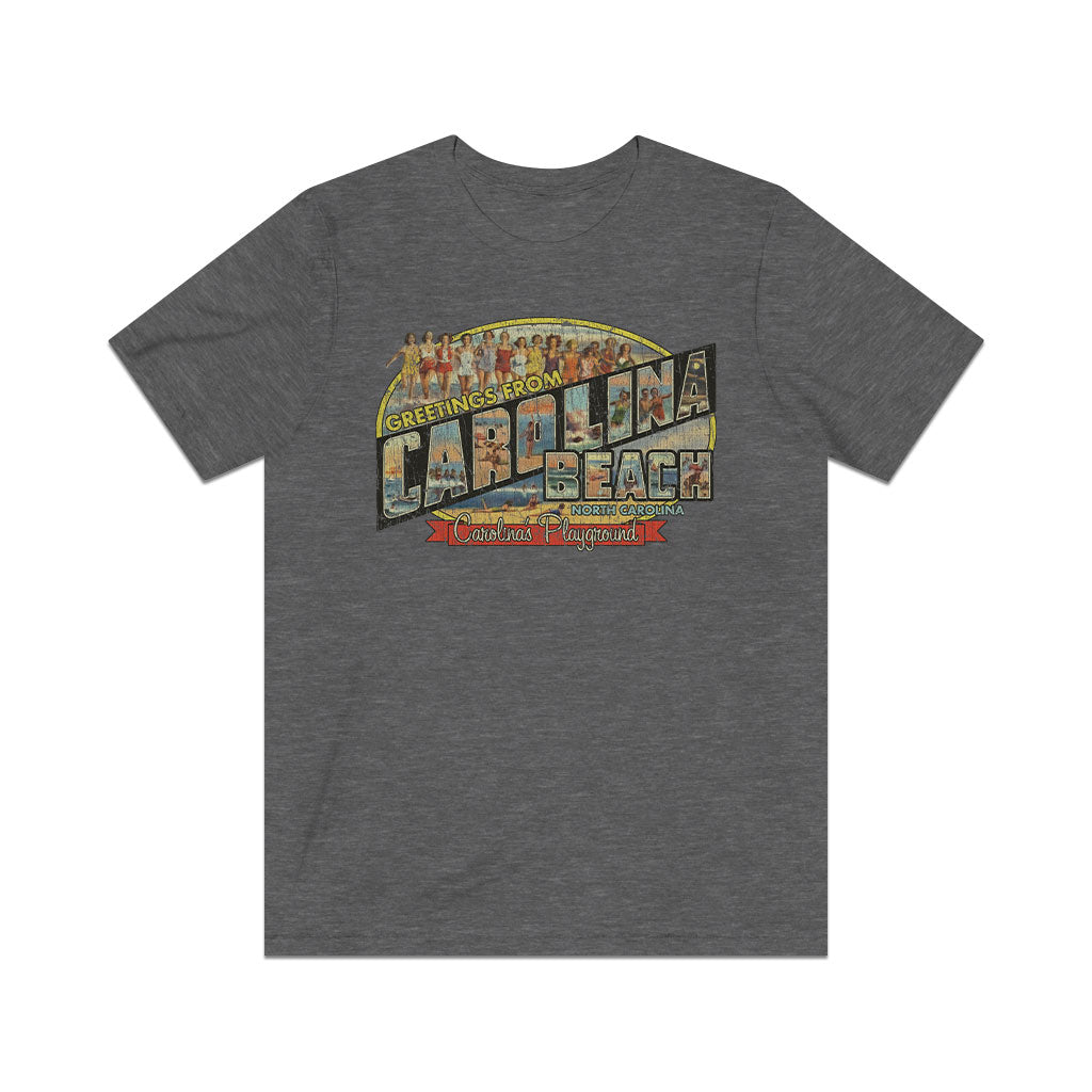 Greetings From Carolina Beach 1954 Vintage Men's T-Shirt