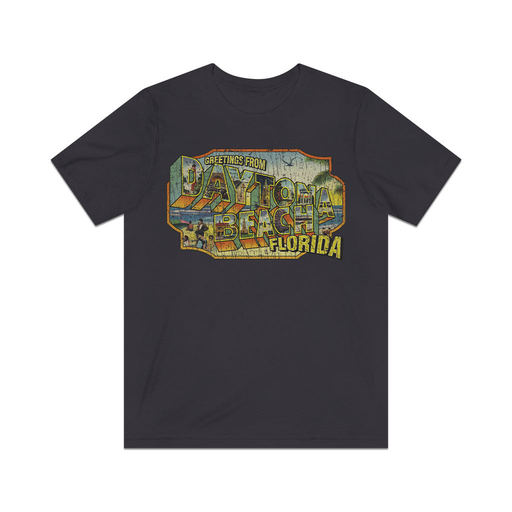 Greetings From Daytona Beach 1960 Vintage Men's T-Shirt