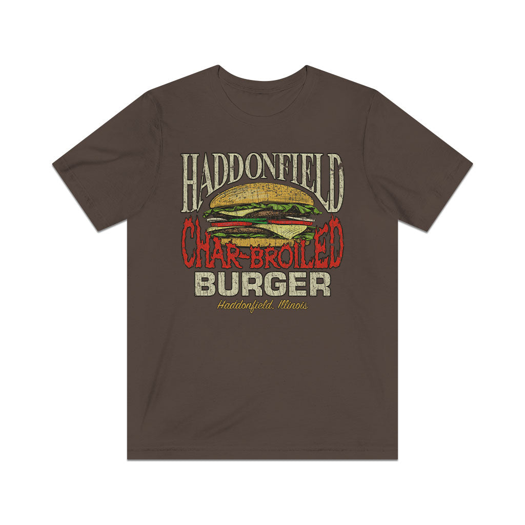 Haddonfield Char-Broiled Burger 2007 Vintage Men’s T-Shirt