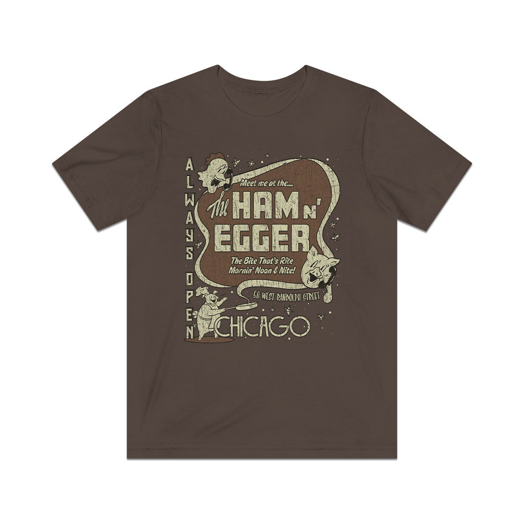 Ham n' Egger Chicago 1943 Vintage Men's T-Shirt