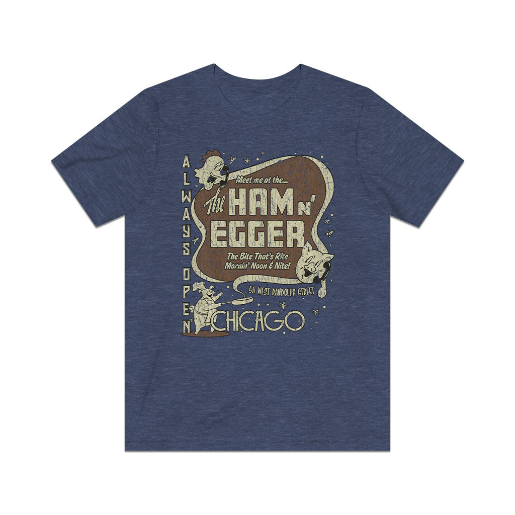 Ham n' Egger Chicago 1943 Vintage Men's T-Shirt