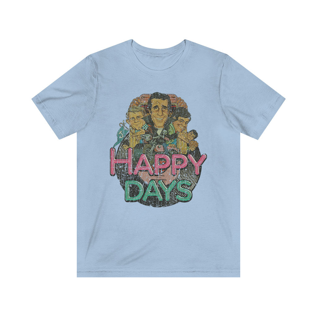 Happy Days 1974 Vintage Men's T-Shirt