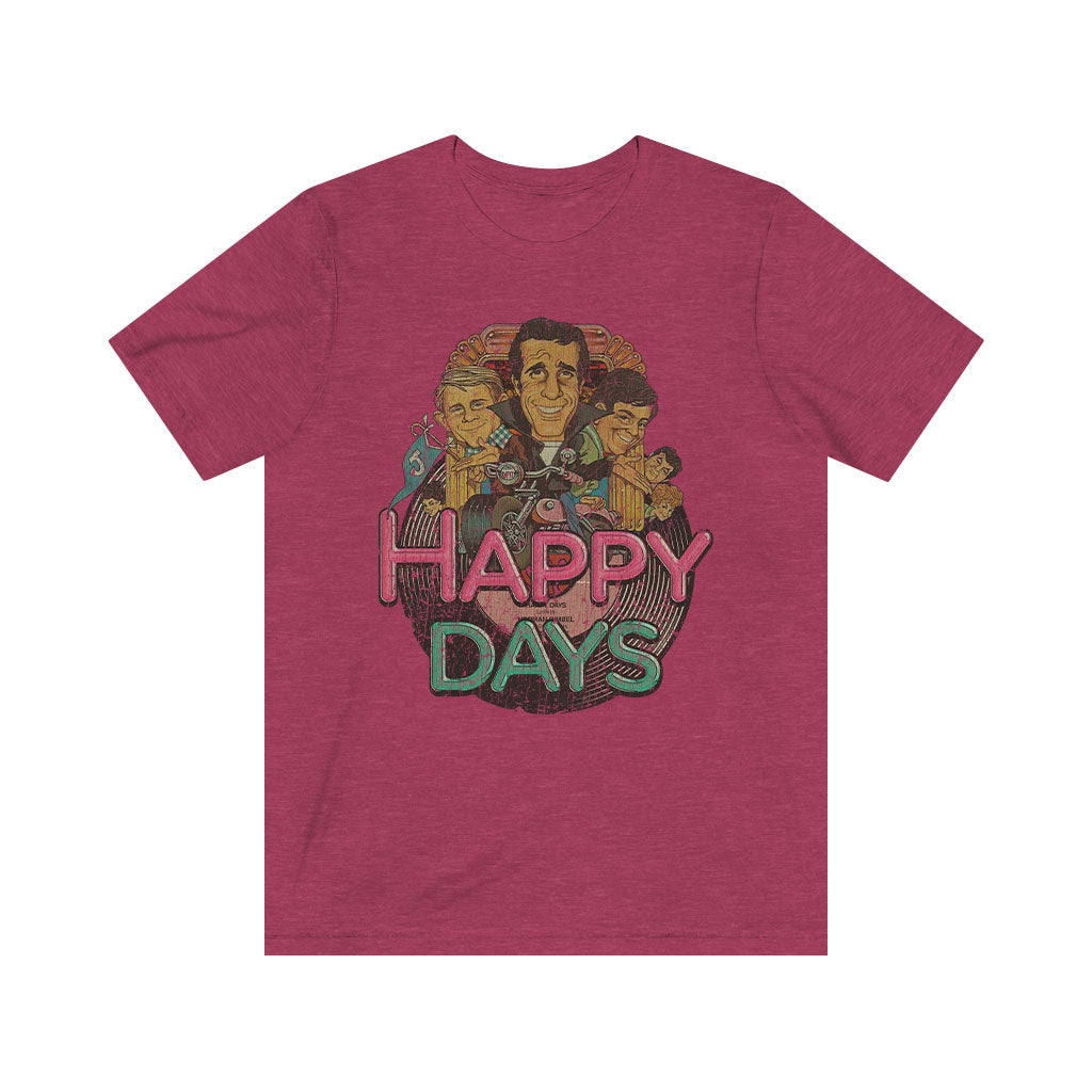 Happy Days 1974 Vintage Men's T-Shirt