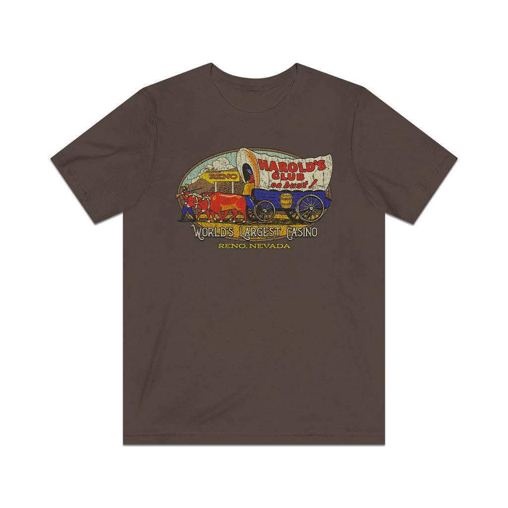Harold's Club or Bust 1935 Vintage Men's T-Shirt