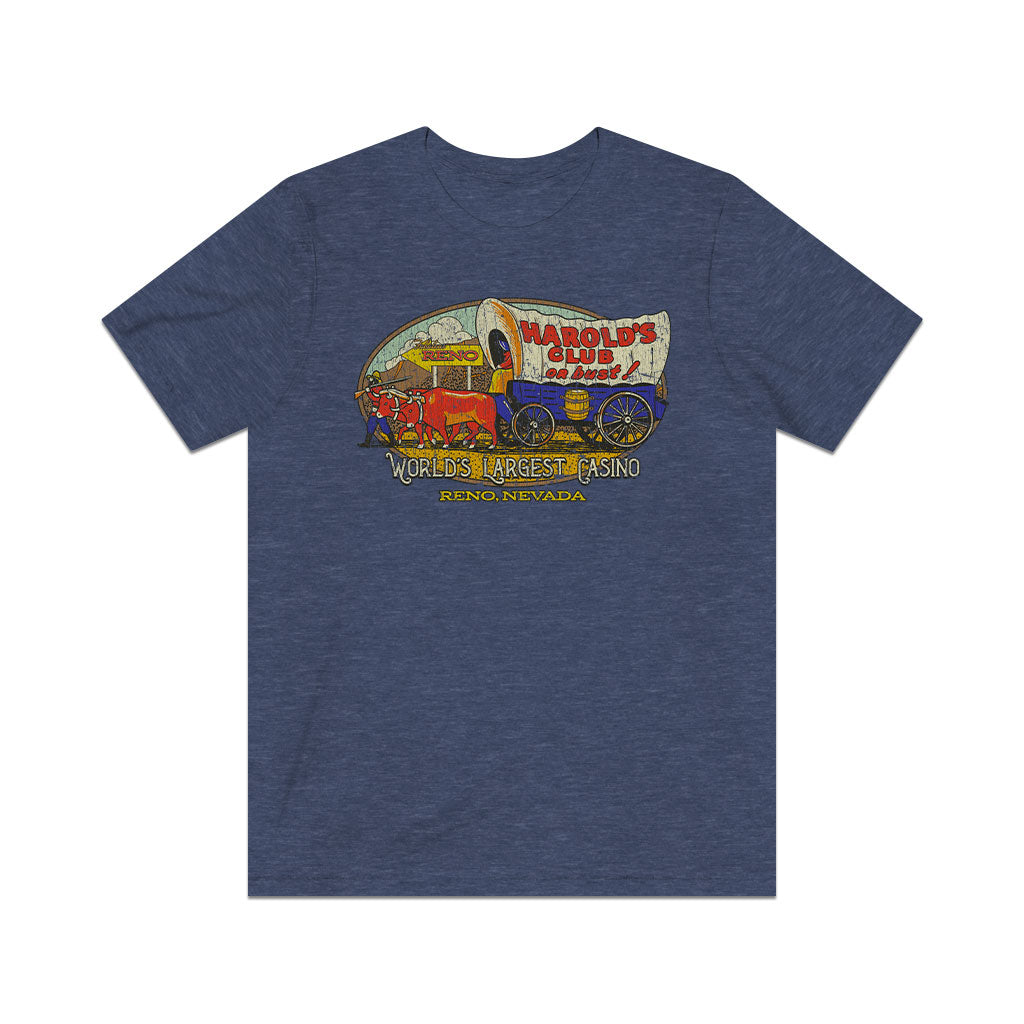 Harold's Club or Bust 1935 Vintage Men's T-Shirt