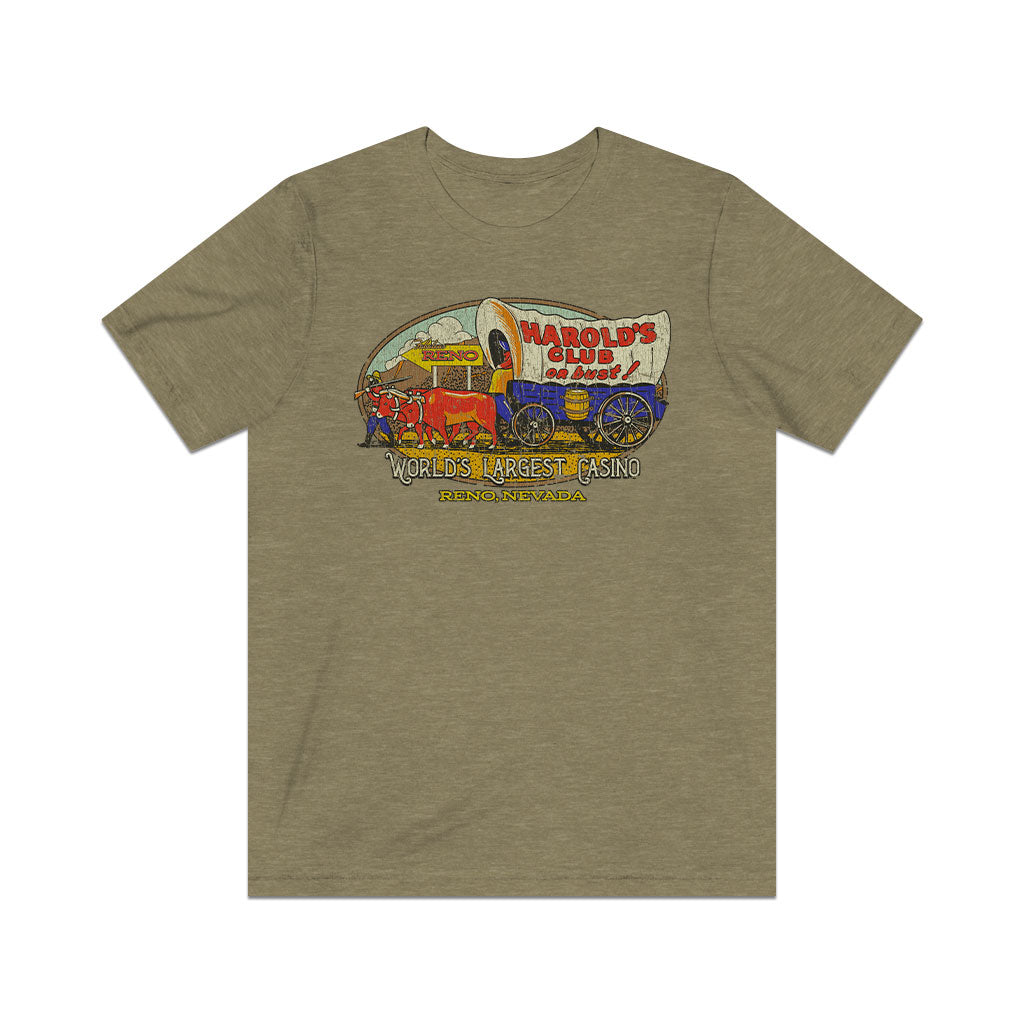 Harold's Club or Bust 1935 Vintage Men's T-Shirt
