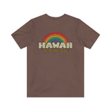 Hawaii The Rainbow State 1986 Vintage Men's T-Shirt