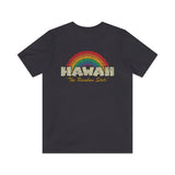 Hawaii The Rainbow State 1986 Vintage Men's T-Shirt