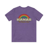 Hawaii The Rainbow State 1986 Vintage Men's T-Shirt