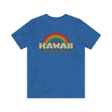 Hawaii The Rainbow State 1986 Vintage Men's T-Shirt
