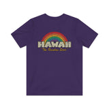 Hawaii The Rainbow State 1986 Vintage Men's T-Shirt