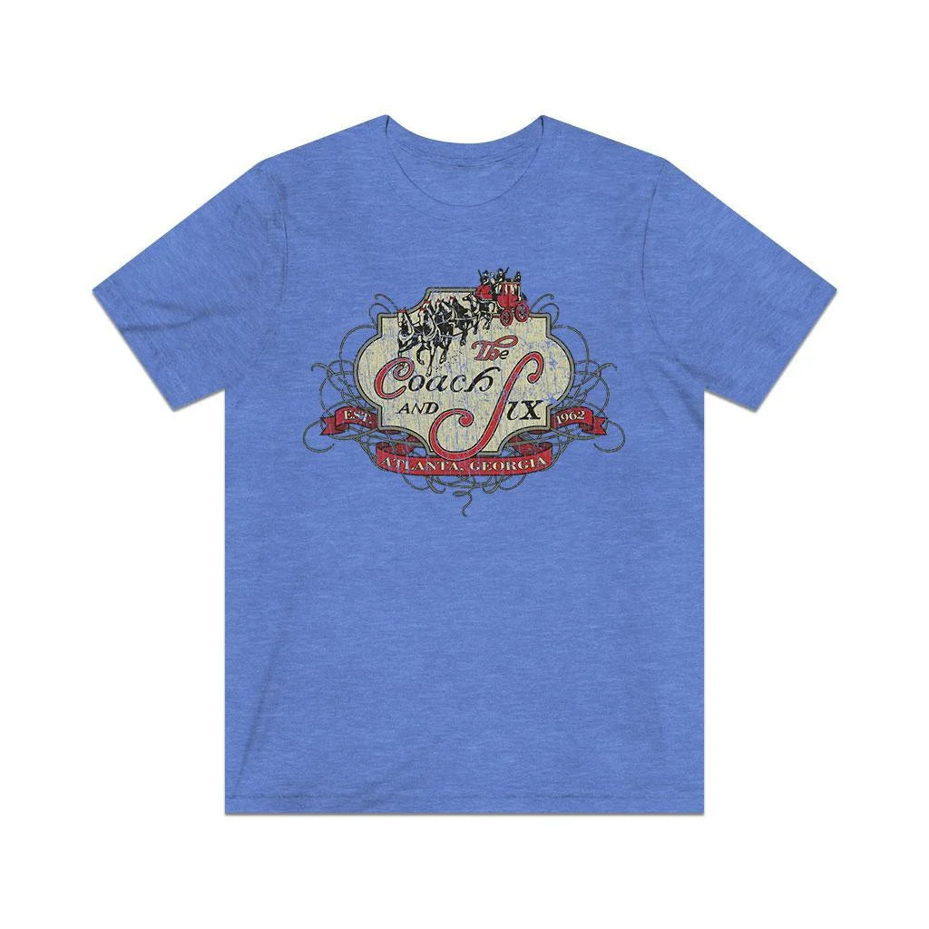The Coach and Six Atlanta 1962 Vintage Men's T-Shirt