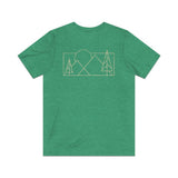 Synthwave Mountains 1986 Vintage Men's T-Shirt