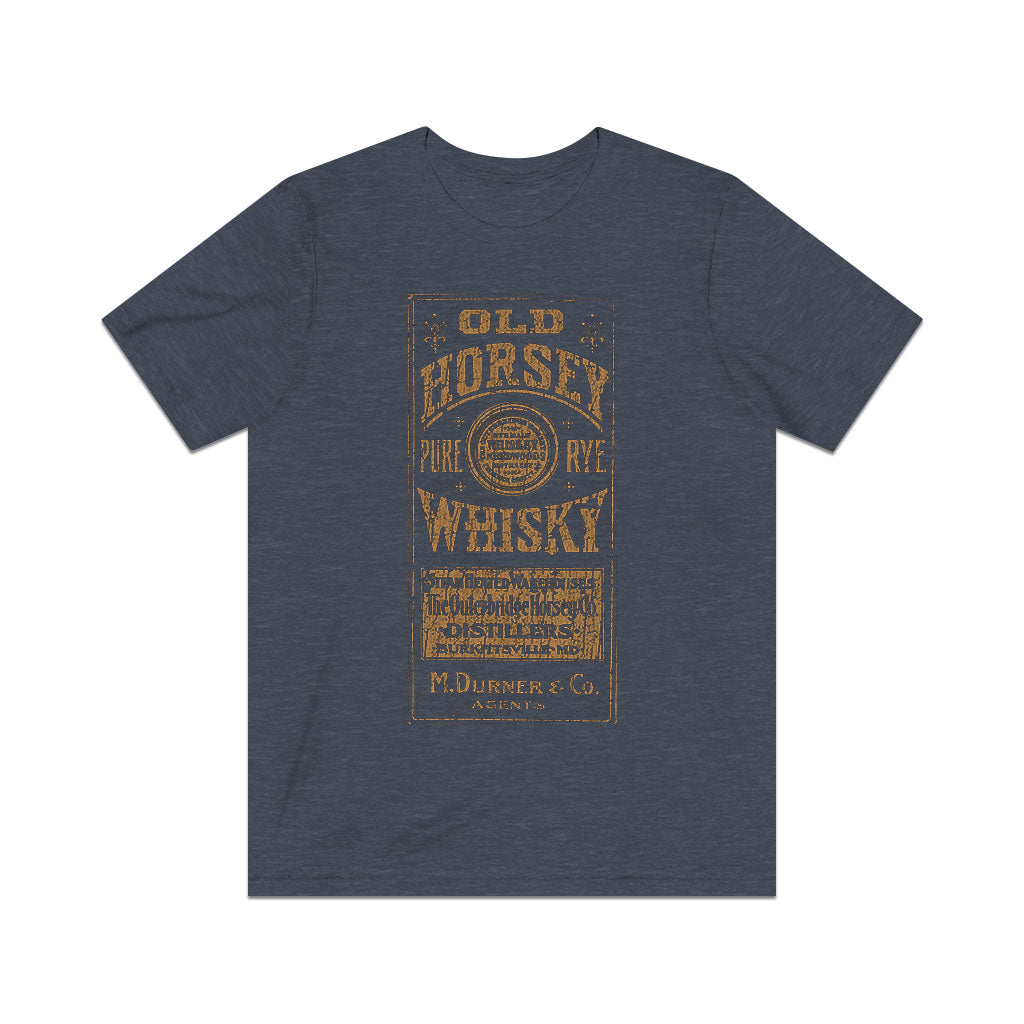 Old Horsey Rye Whisky 1839 Vintage Men's T-Shirt