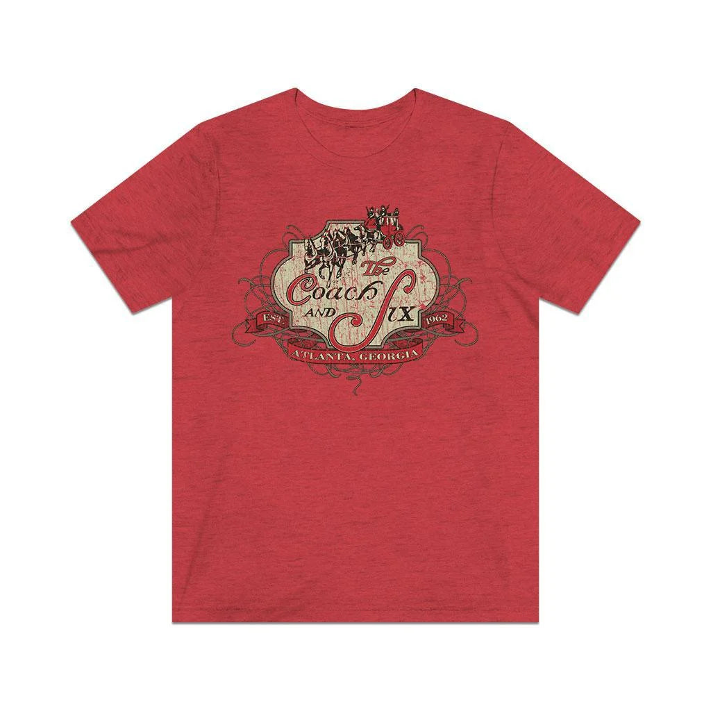 The Coach and Six Atlanta 1962 Vintage Men's T-Shirt