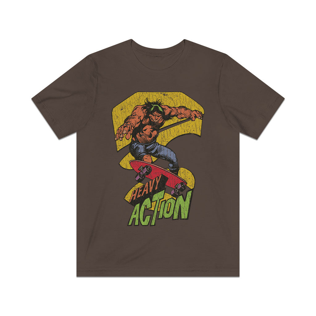 Heavy Action Skater 1976 Vintage Men’s T-Shirt