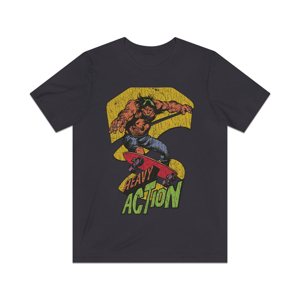Heavy Action Skater 1976 Vintage Men’s T-Shirt