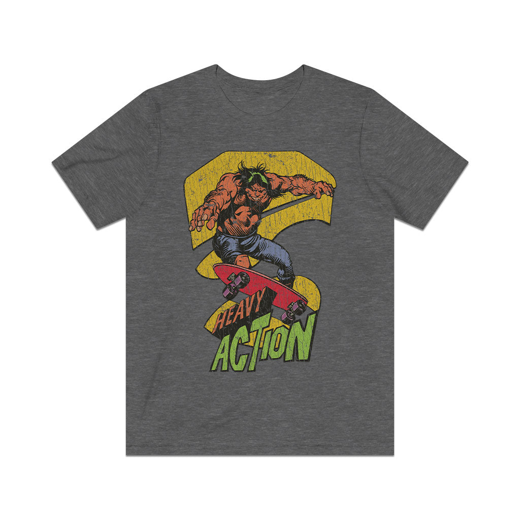 Heavy Action Skater 1976 Vintage Men’s T-Shirt