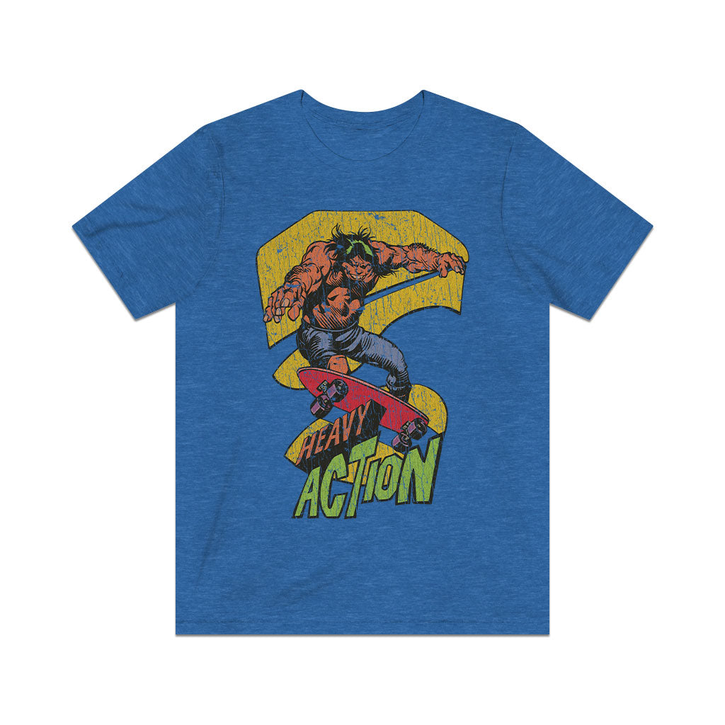 Heavy Action Skater 1976 Vintage Men’s T-Shirt