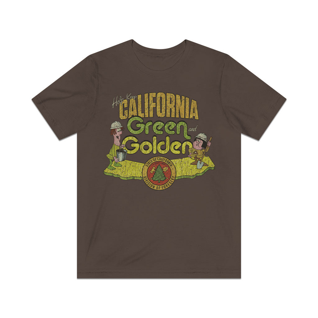 Help Keep California Green & Golden 1965 Vintage Men's T-Shirt