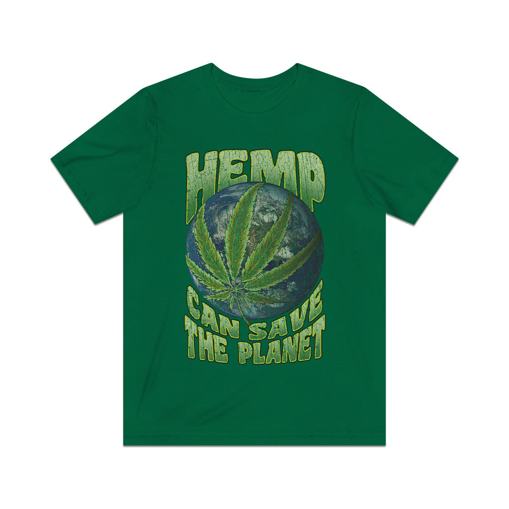 Hemp Can Save The Planet 1988 Vintage Men's T-Shirt