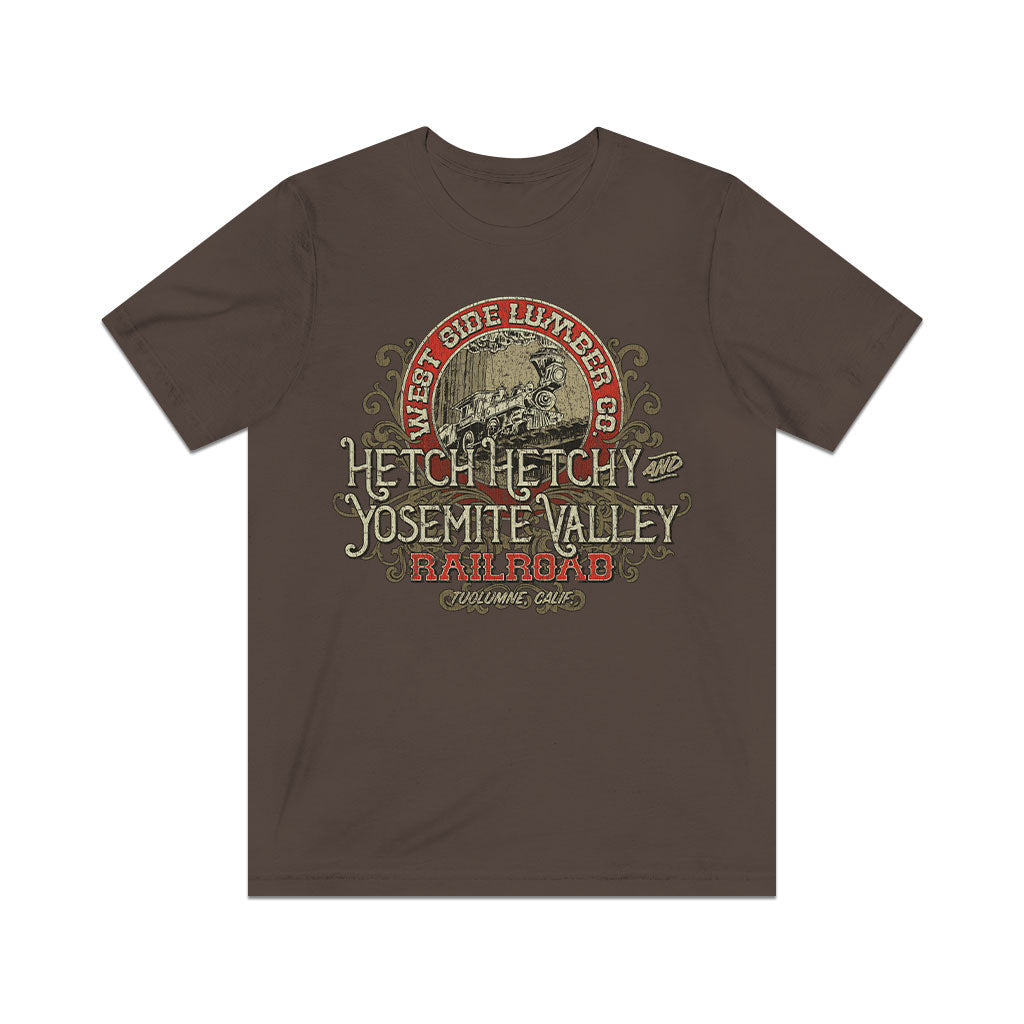 Hetch Hetchy & Yosemite Valley Railroad 1900 Vintage Men's T-Shirt