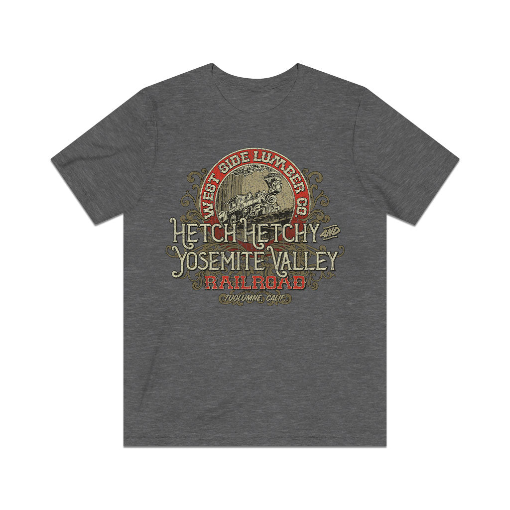 Hetch Hetchy & Yosemite Valley Railroad 1900 Vintage Men's T-Shirt