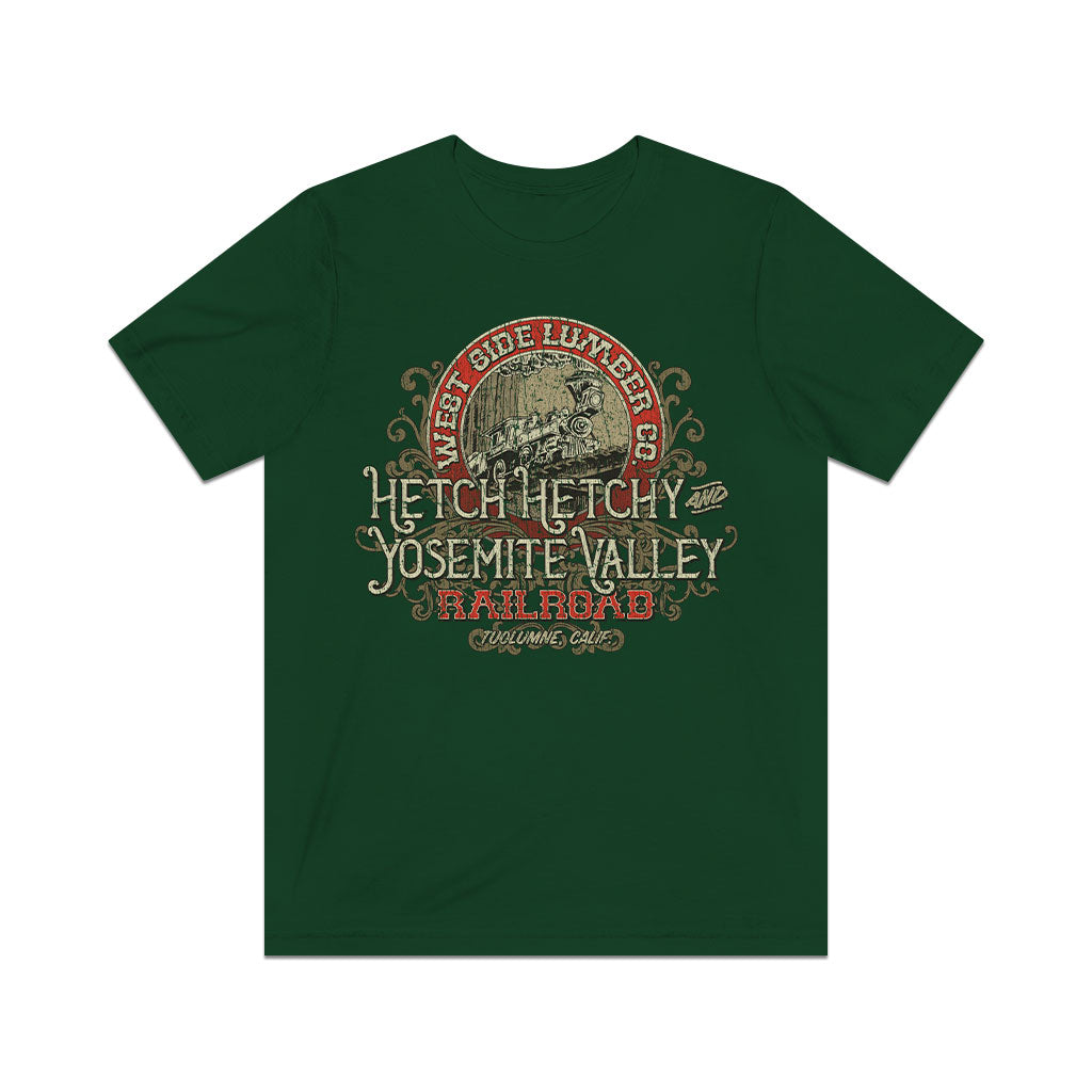 Hetch Hetchy & Yosemite Valley Railroad 1900 Vintage Men's T-Shirt