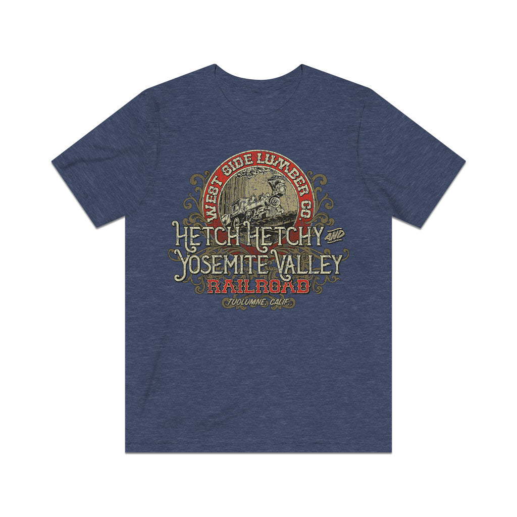 Hetch Hetchy & Yosemite Valley Railroad 1900 Vintage Men's T-Shirt