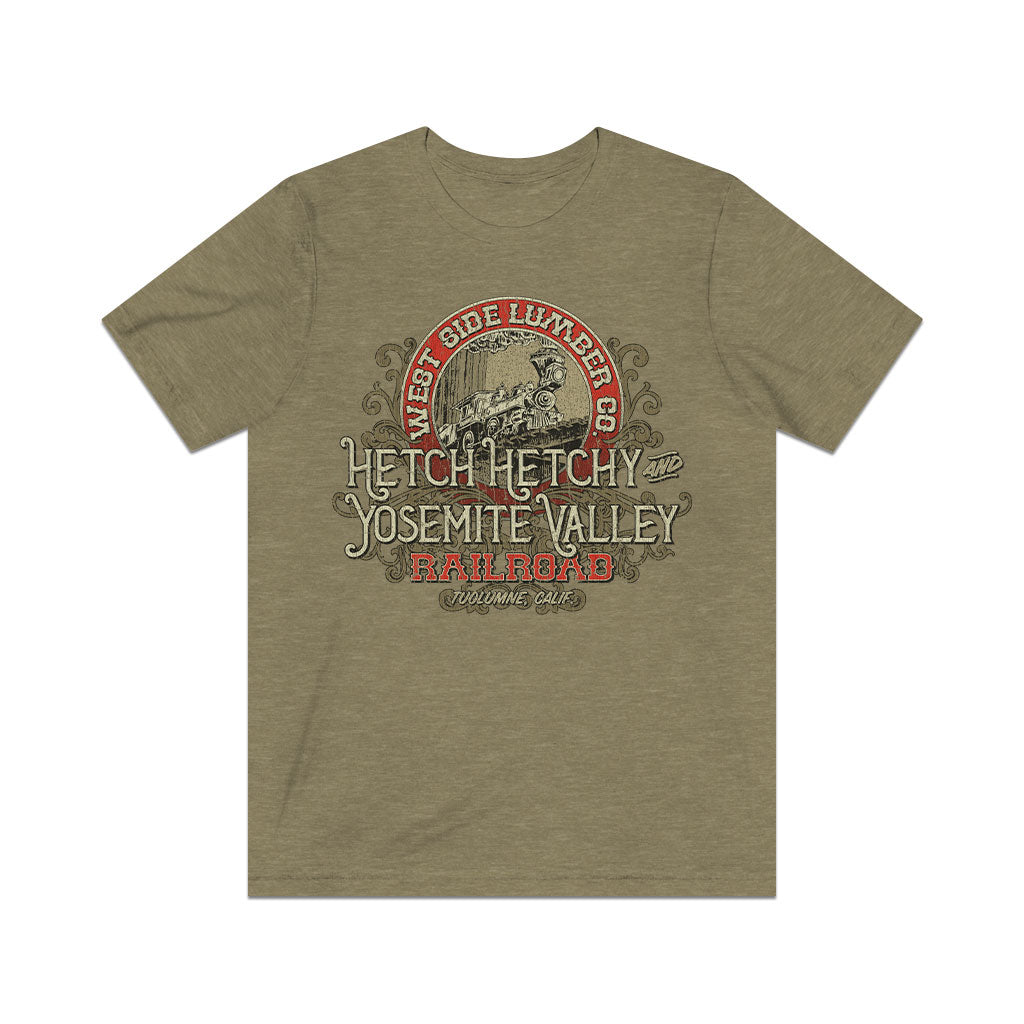 Hetch Hetchy & Yosemite Valley Railroad 1900 Vintage Men's T-Shirt