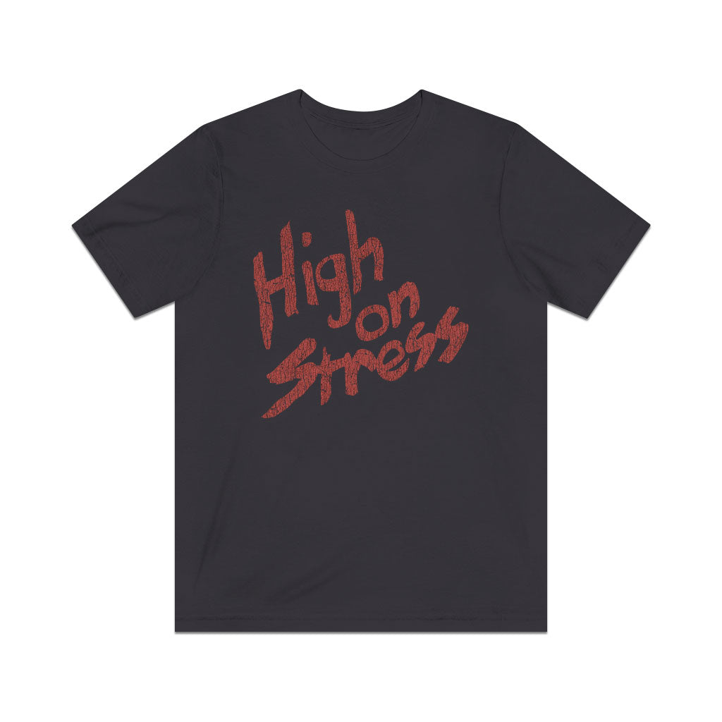 High on Stress 1984 Vintage Men's T-Shirt