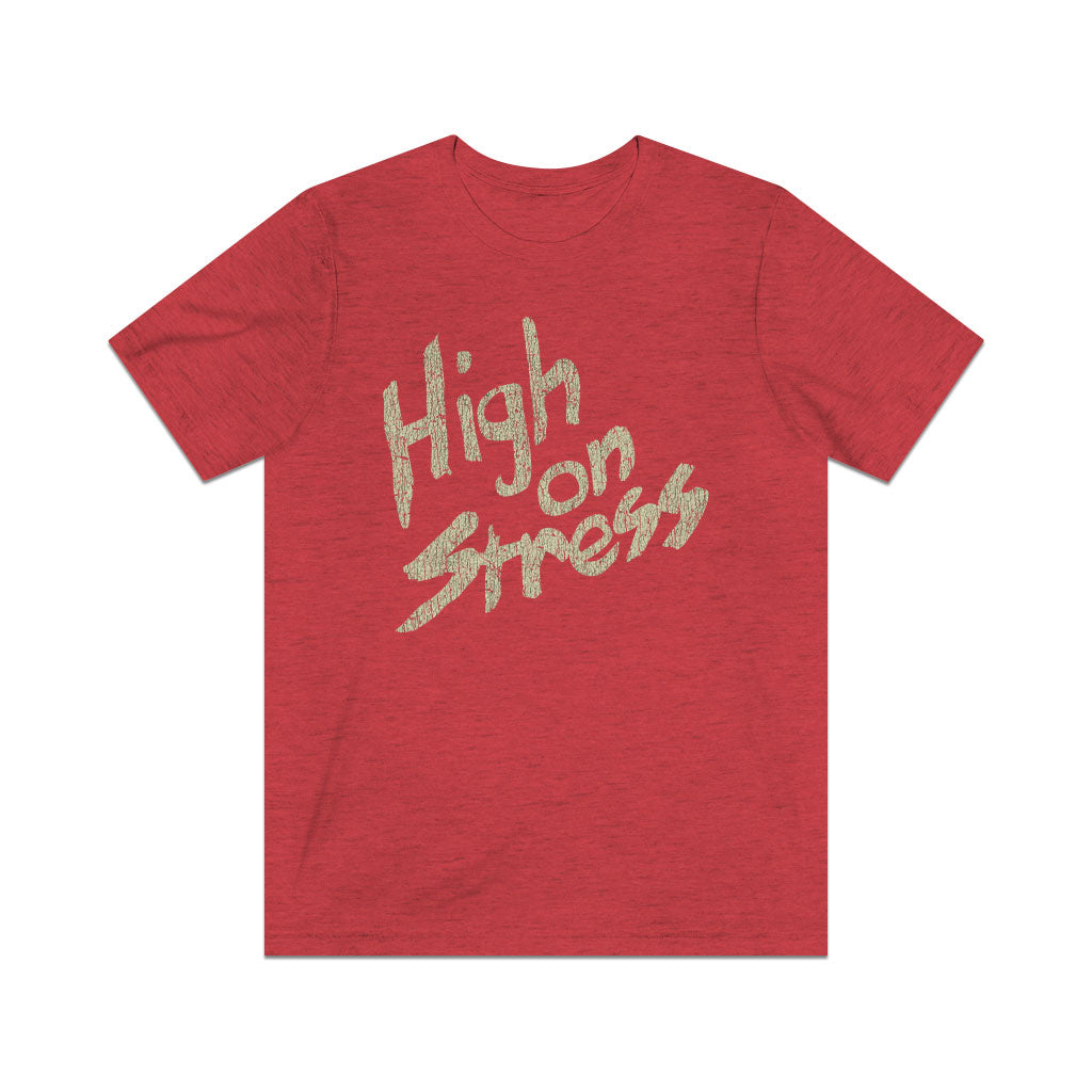 High on Stress 1984 Vintage Men's T-Shirt