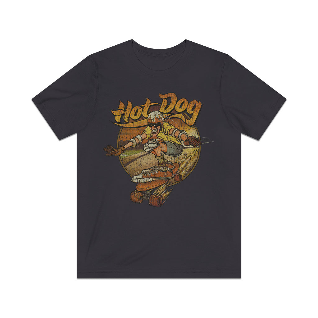 Hot Dog Skater 1973 Vintage Men's T-Shirt