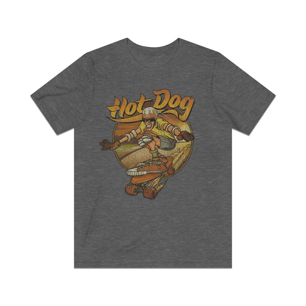 Hot Dog Skater 1973 Vintage Men's T-Shirt