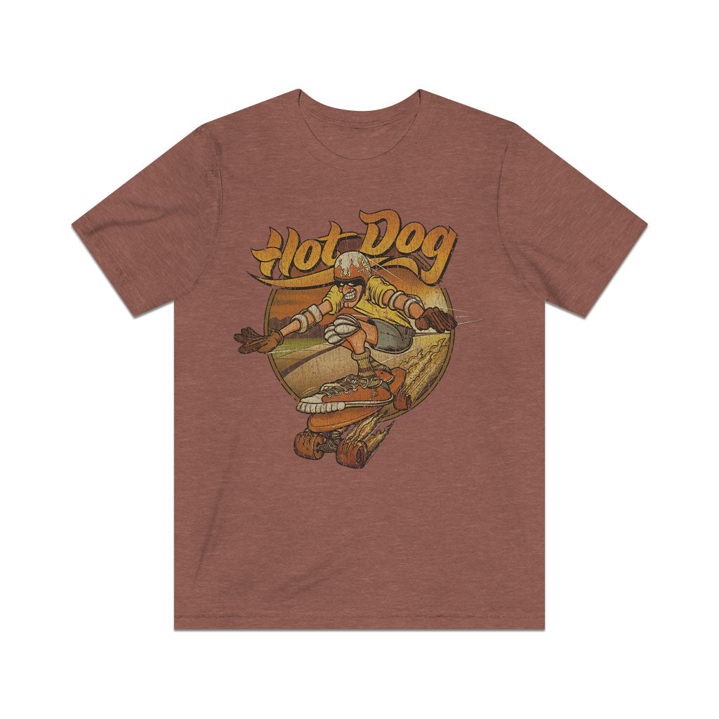Hot Dog Skater 1973 Vintage Men's T-Shirt