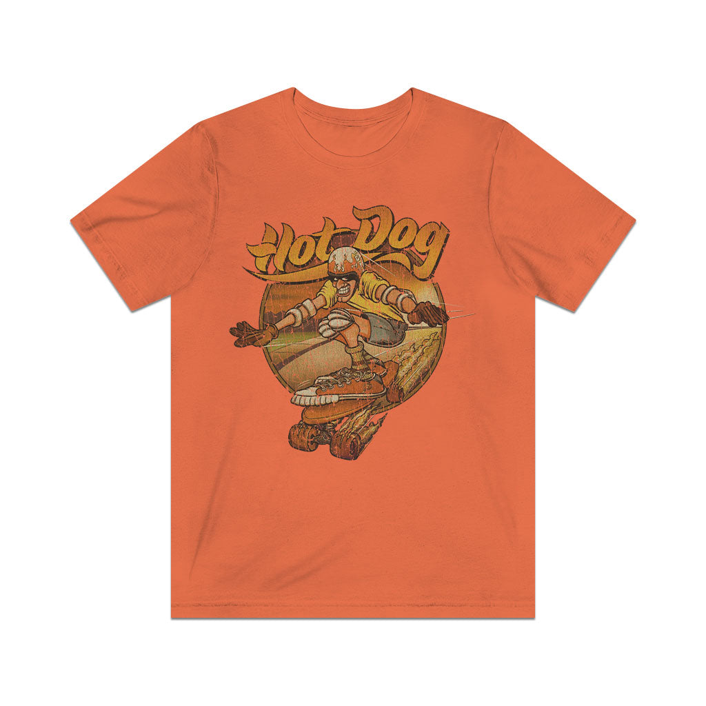 Hot Dog Skater 1973 Vintage Men's T-Shirt