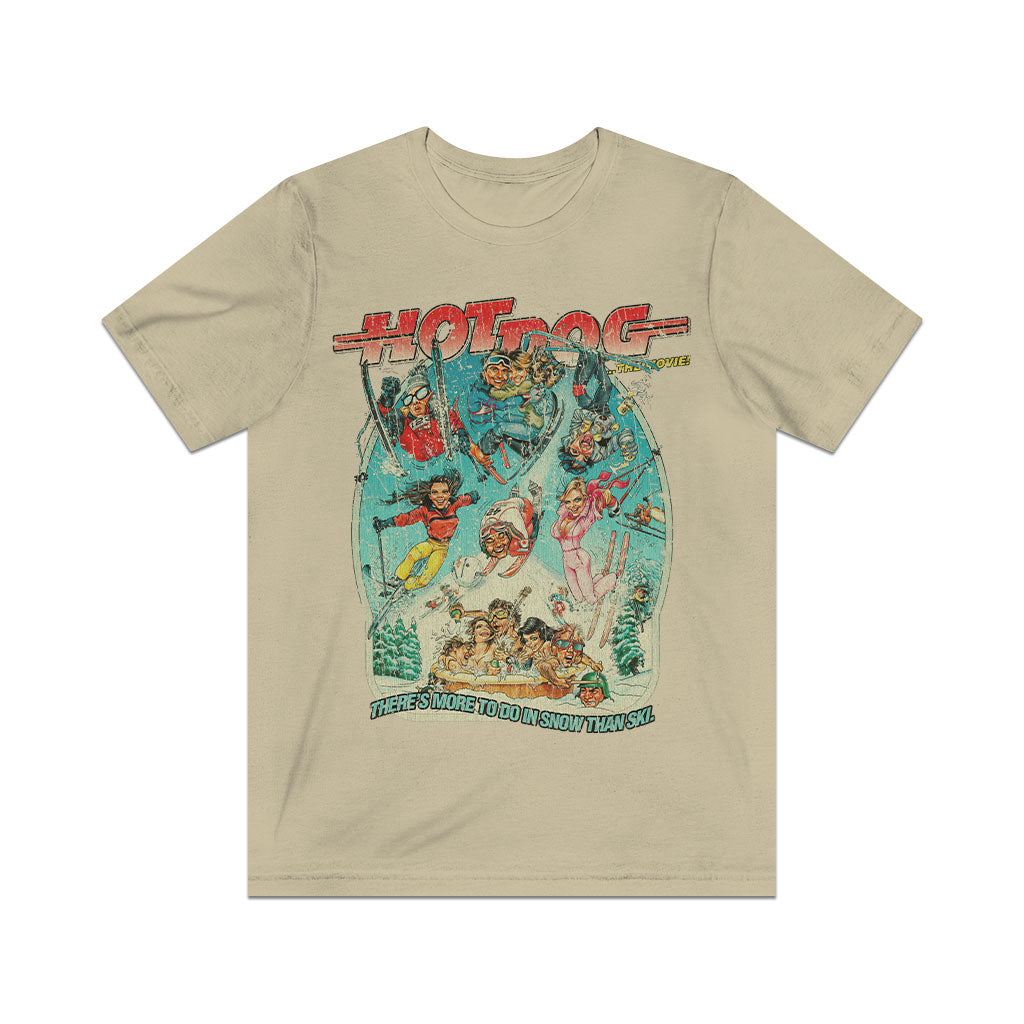 Hot Dog... The Movie 1984 Vintage Men's T-Shirt