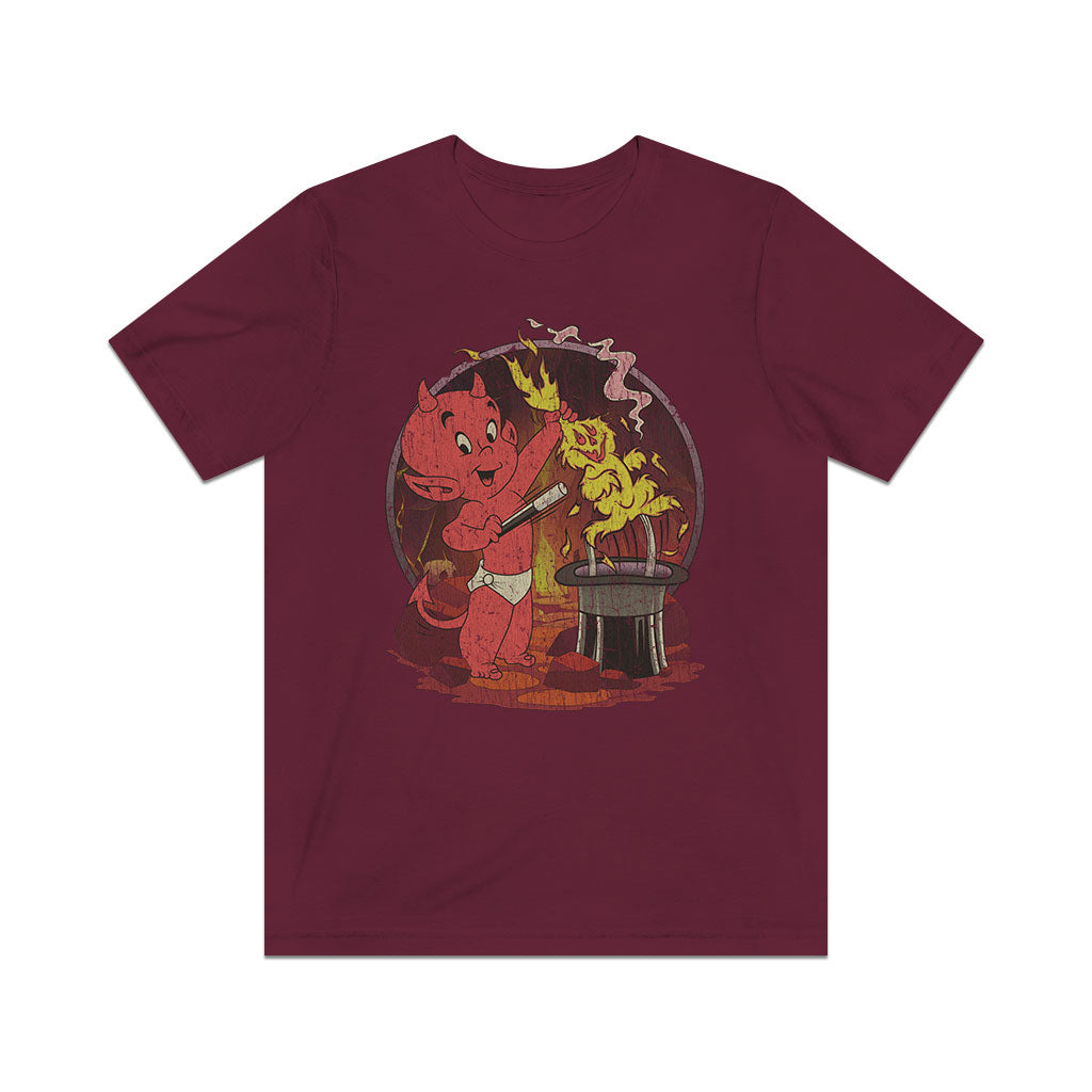 Hot Stuff Devil Magic 1957 Vintage Men's T-Shirt