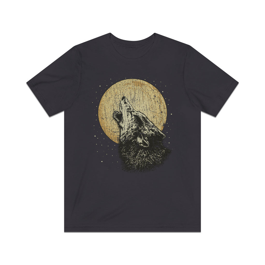 Howling Wolf 1976 Vintage Men’s T-Shirt