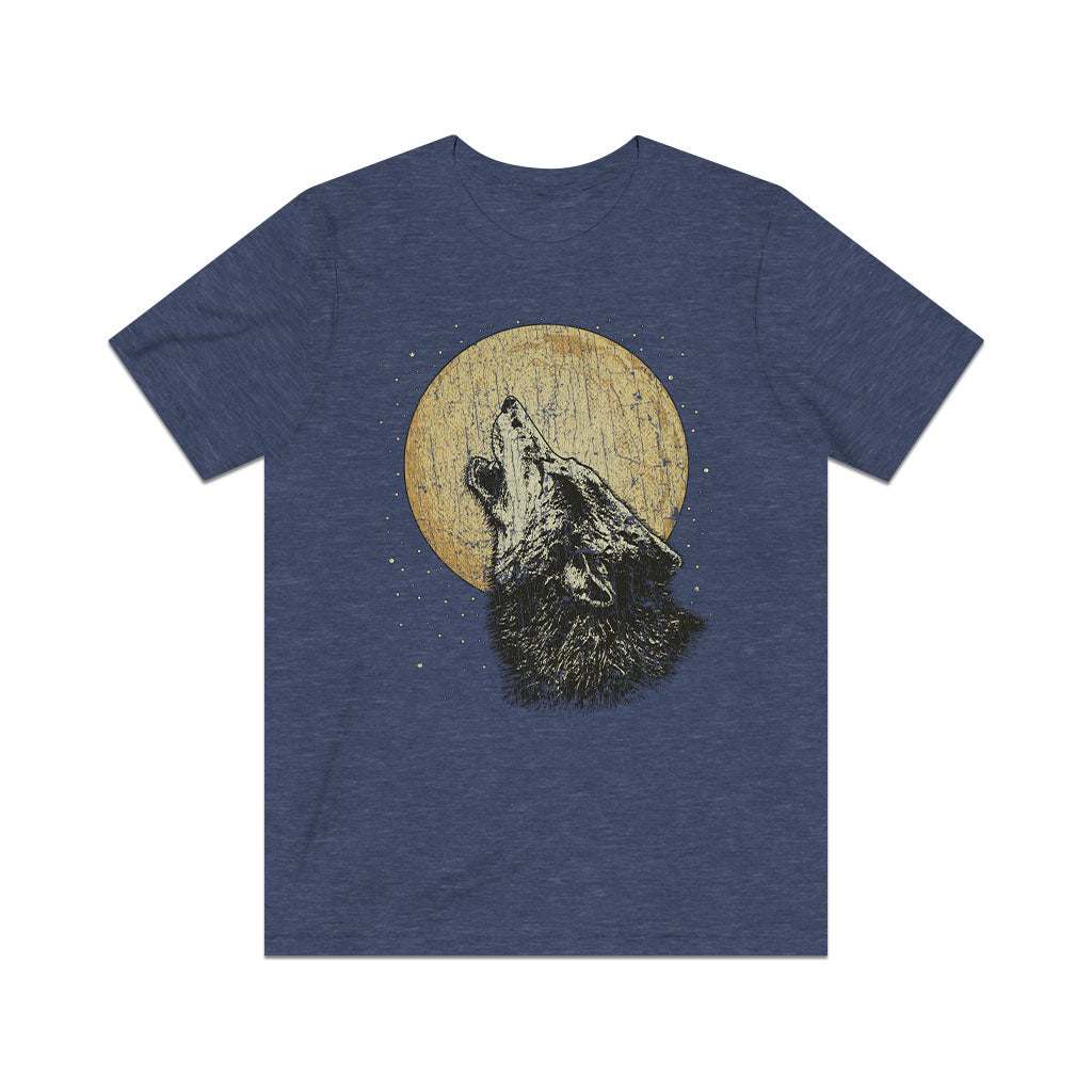 Howling Wolf 1976 Vintage Men’s T-Shirt