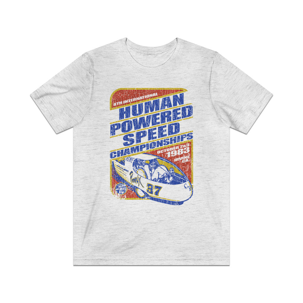 Human Powered Speed Championships 1983 Vintage Men's T-Shirt